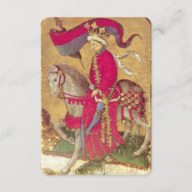 Antique Tarots/Deutsche Hofkarten/König der Enten (Vorderseite)