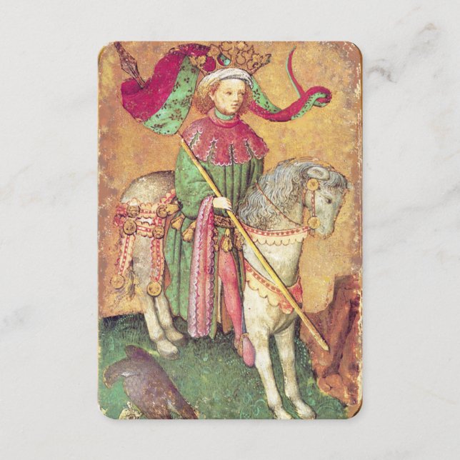 Antique Tarots / Deutsche Hofkarten / König der Fa (Vorderseite)