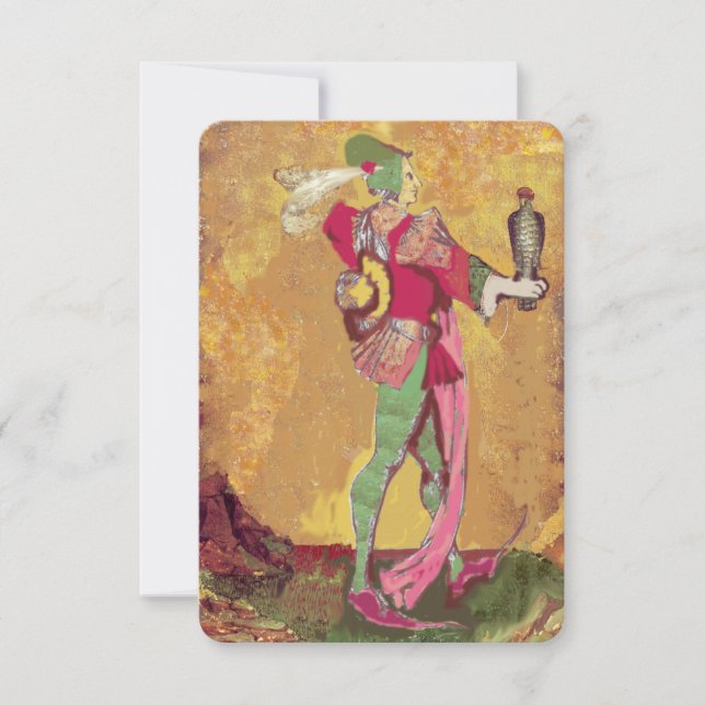 Antique Tarots Deutscher Hof Karten/Seite des Falc (Vorderseite)