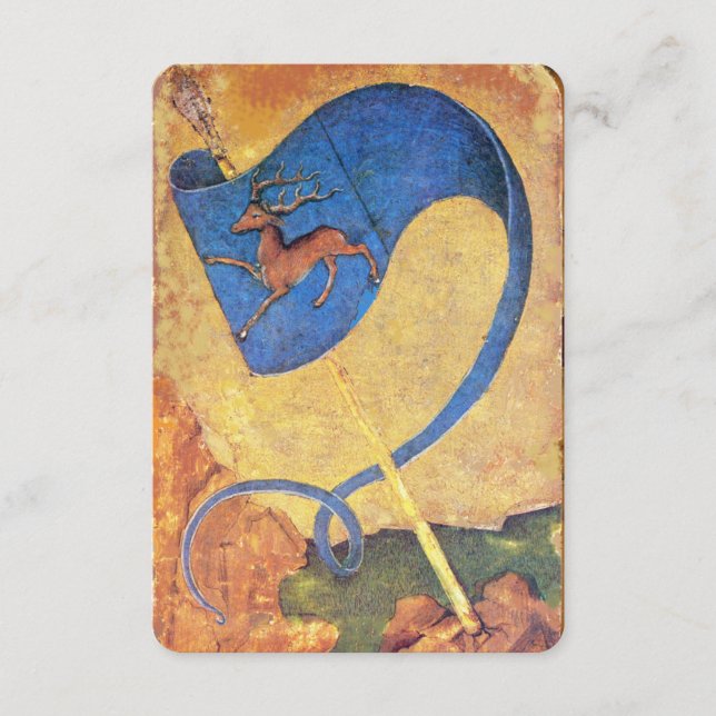 Antique Tarots / German Court Cards / Banner of Ha (Vorderseite)