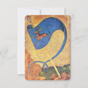 Antique Tarots / German Court Cards / Banner of Ha