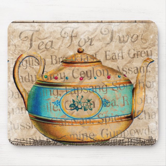 Antique Tea Pot Mousepad (Vorne)