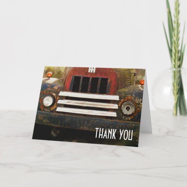 Antique Truck Grill Danke (Vorderseite)