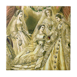 Antique Wedding Bridal Fliese
