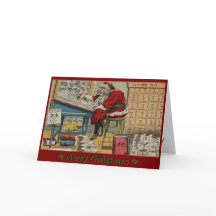 Antique Weihnachtsmann-Listen CUSTOM