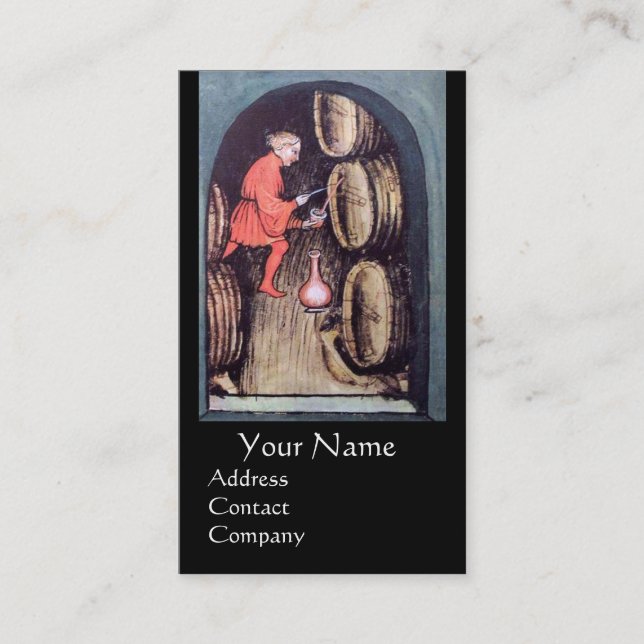 ANTIQUE WEINKELLE ROTE WAX SIEGEL MONOGRAM VISITENKARTE (Vorderseite)