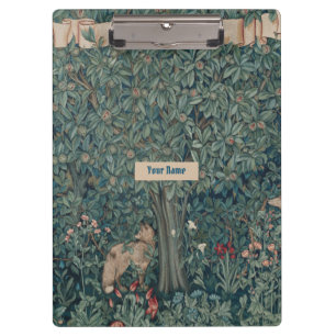 Antique William Morris Tapestry Klemmbrett