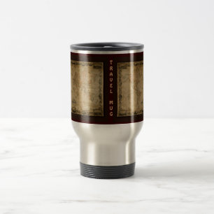 Antique World Map Travel Mug Reisebecher