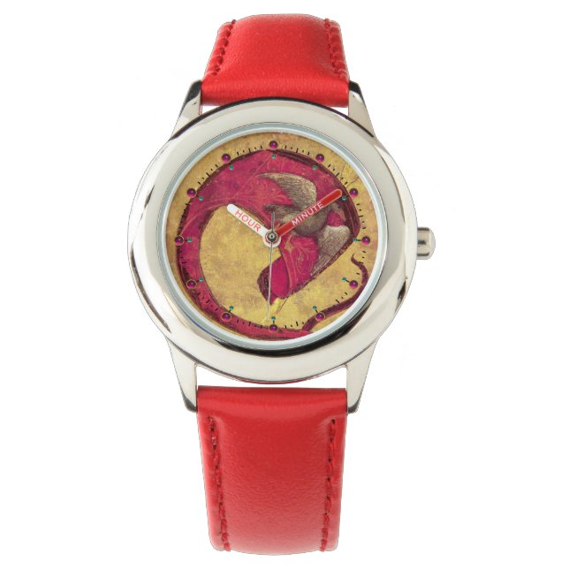 ANTIQUE ZIELE,DEUTSCHE GERICHTSKARTEN/FLAG VON ABK ARMBANDUHR (Vorderseite)