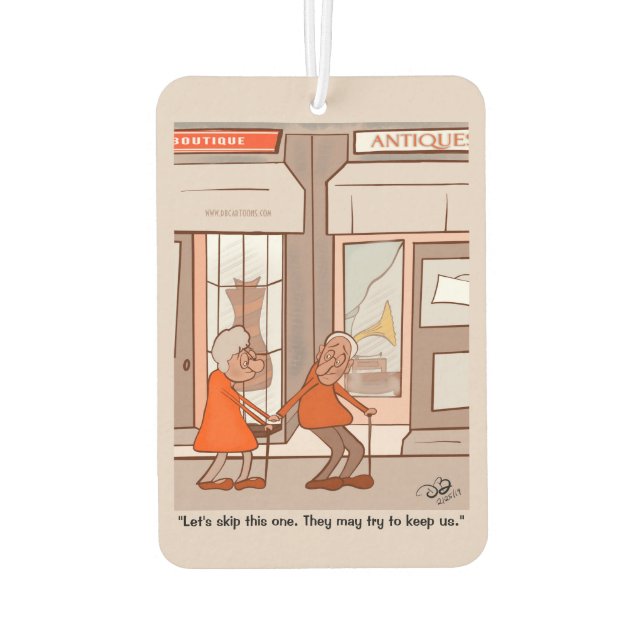 Antiques Air Freshener Autolufterfrischer (Rückseite)