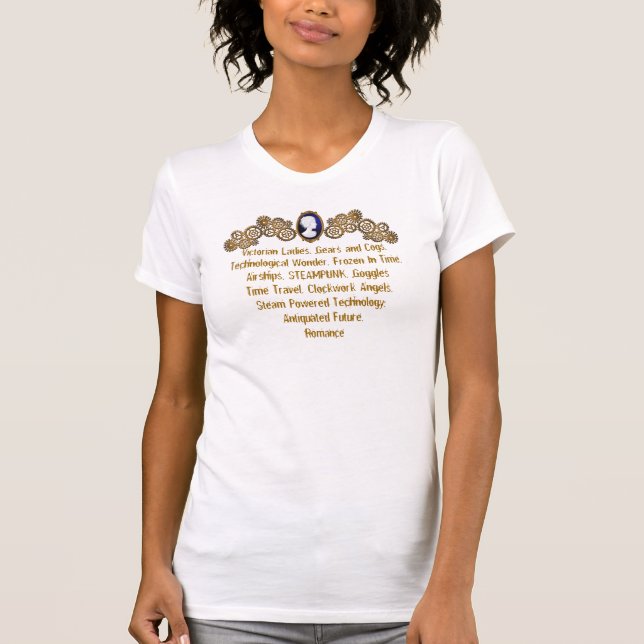 Antiquiertes Romance T-Shirt (Vorderseite)