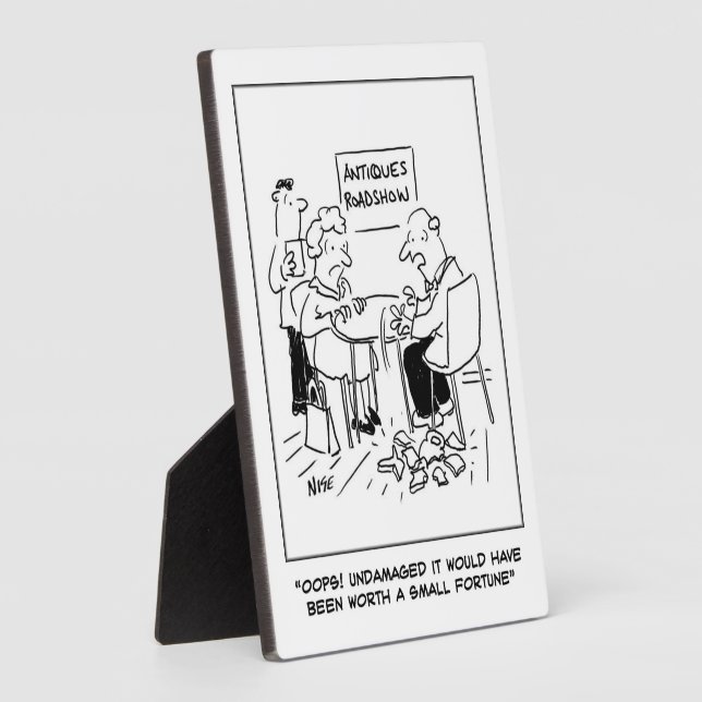 Antiquitäten Desaster - Funny Fotoplatte (Seite)