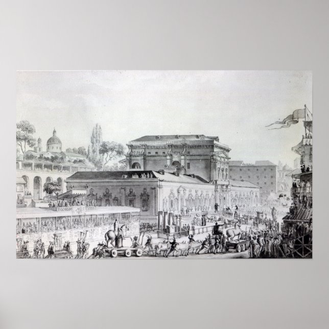 Antiquitäten, die im Herculaneum gefunden wurden Poster (Vorne)