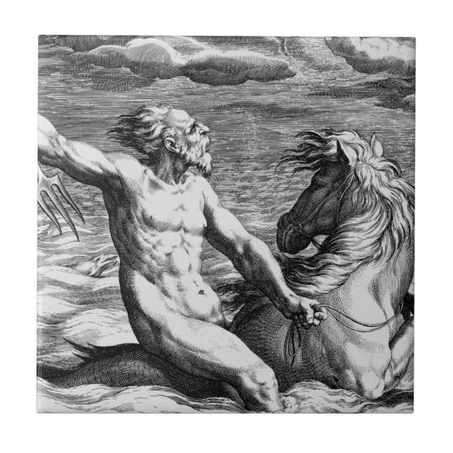 Antiquitäten-Fantasie Fliese (Vorderseite)