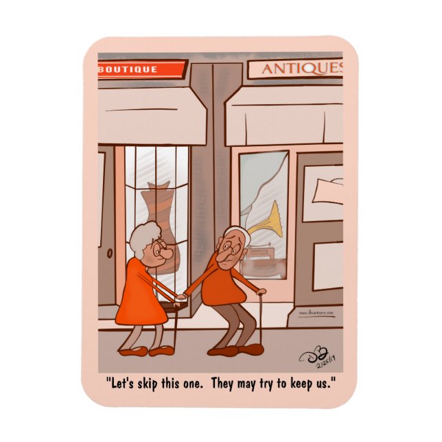 Antiquitäten Flexibles Foto Magnet (Vertikal)