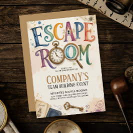 Antiquitäten-Gold-Escape-Room-Mysterium-Lösungstea Einladung