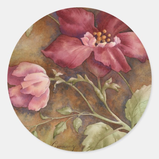 Antiquitäten I Runder Aufkleber (Vorderseite)