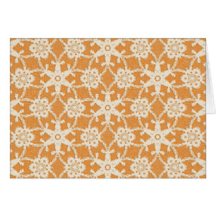Antiquitäten - Orange und Creme