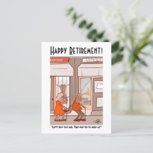 Antiquitäten Postkarte