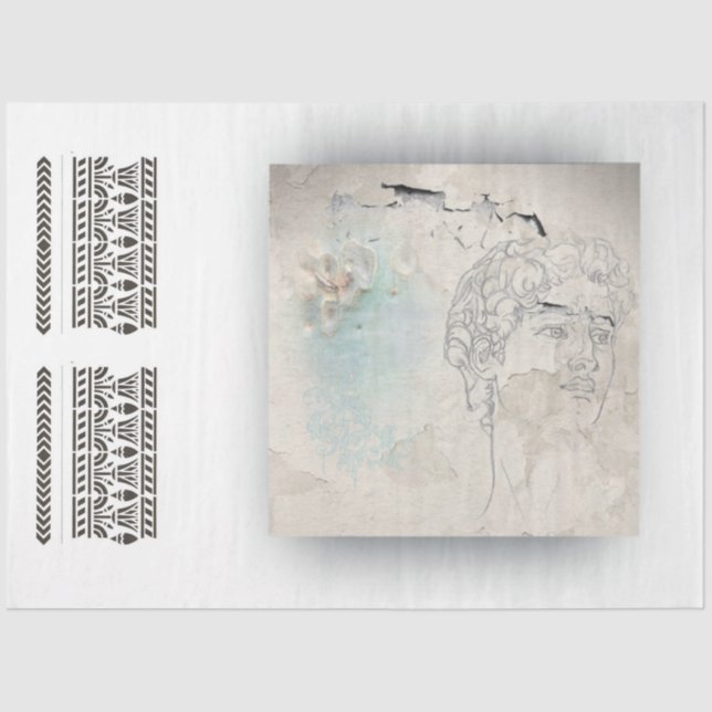 Antiquitäten Seidenpapier (Vorderseite)