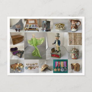 Antiquitäten und Collectables Postkarte