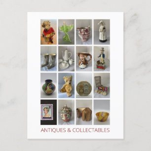 Antiquitäten und Collectables Postkarte