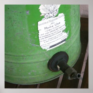 Antiquitätenabdruck Poster