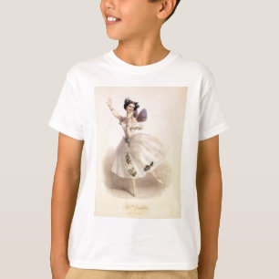 Antiquitätenballett Ballerina Print Marie Taglion T-Shirt
