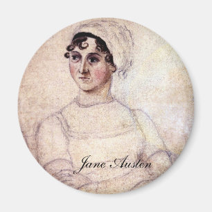 Antiquitätenbild Jane Austen Magnet