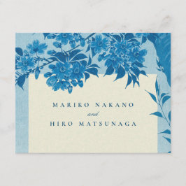 Antiquitätenblossom Begleitkarte