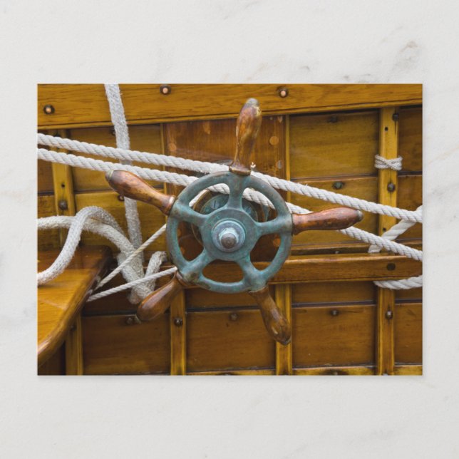 Antiquitätenboot Postkarte (Vorderseite)