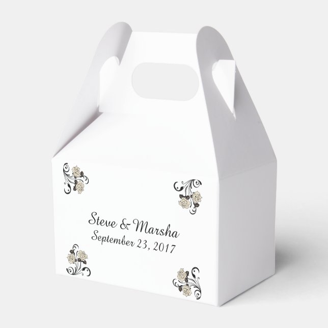 Antiquitätenbox für Rose Geschenkschachtel (Vorderseite)