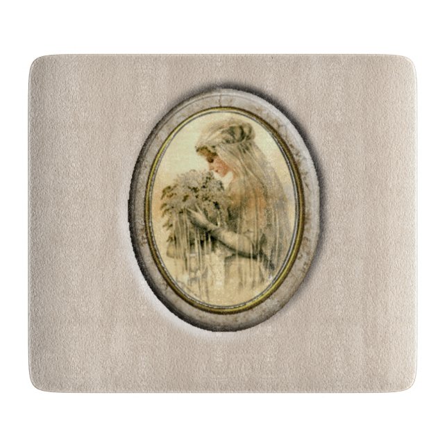 Antiquitätenbrücke Schneidebrett (Vorderseite)