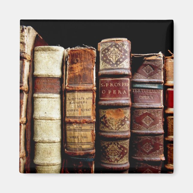 Antiquitätenbücher aus dem 18. Jahrhundert Magnet (Vorne)