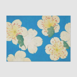 Antiquitätendesign - Blume-Papiertücher Seidenpapier