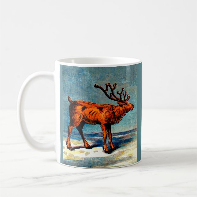 Antiquitätendruck Kaffeetasse (Links)