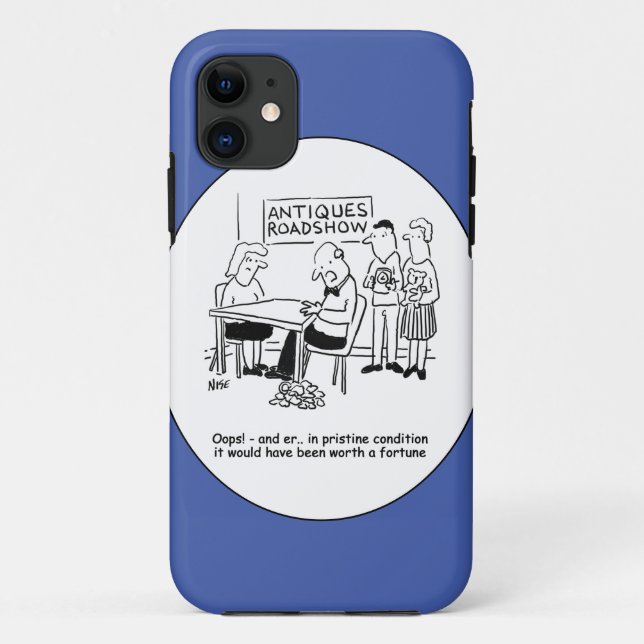 Antiquitätenexperte lässt ein wertvolles Objekt fa Case-Mate iPhone Hülle (Rückseite)