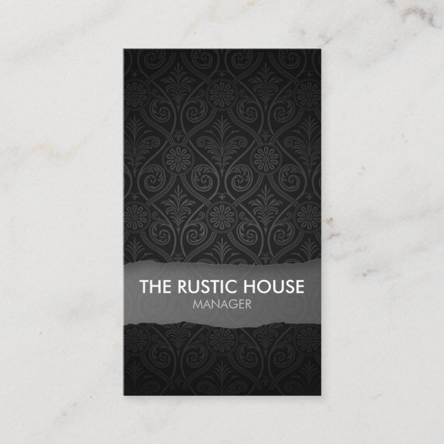 Antiquitätengeschäft Visitenkarte (Vorderseite)