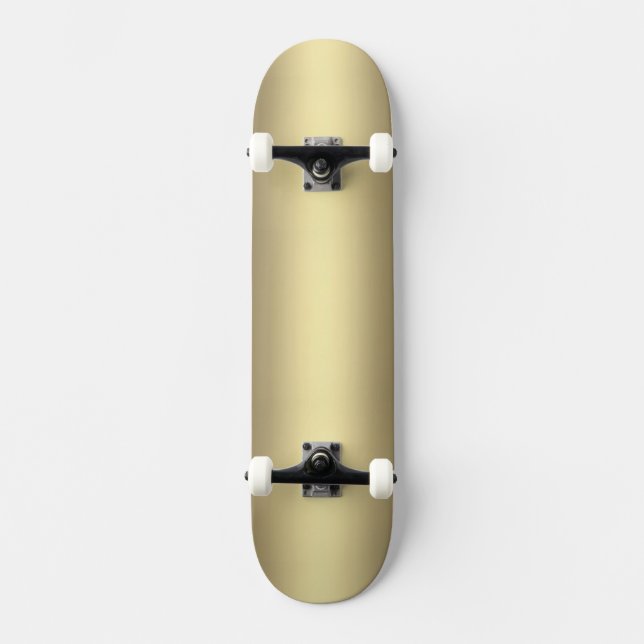 Antiquitätengold Skateboard (Vorderseite)