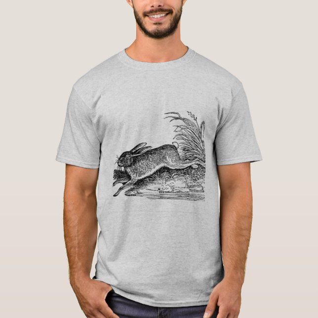 Antiquitätenharz oder Kaninchen T-Shirt (Vorderseite)