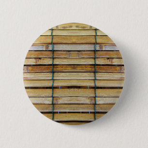 Antiquitätenholz Holzlatten Button