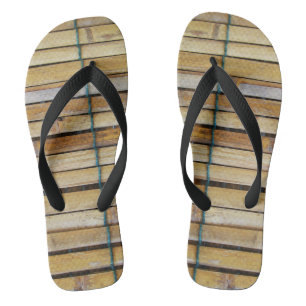 Antiquitätenholz Holzlatten Flip Flops
