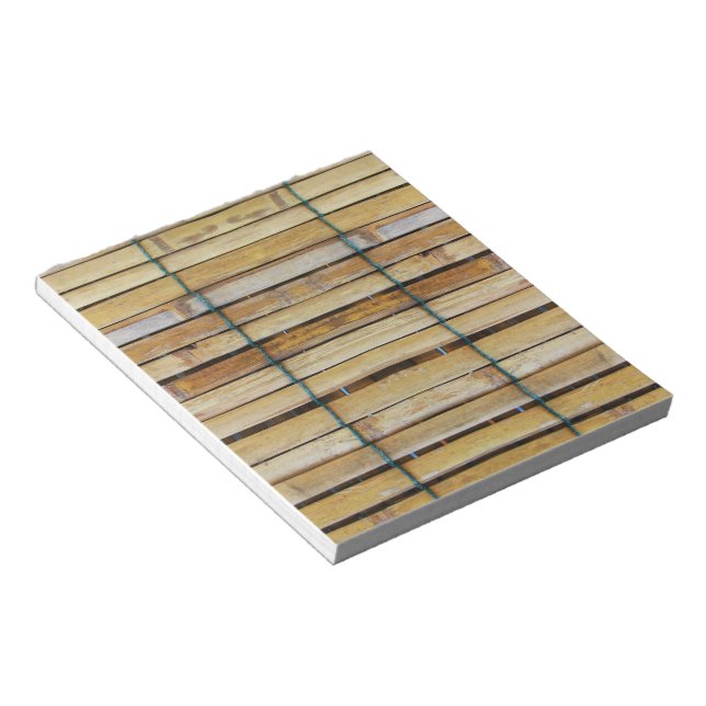 Antiquitätenholz Holzlatten Notizblock (angewinkelt)