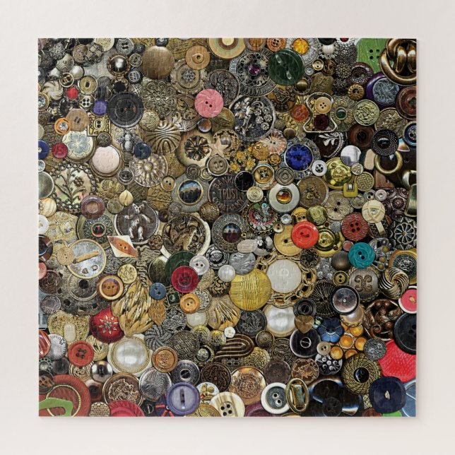 Antiquitätenknöpfe Jigsaw Puzzle für Erwachsene (Vertikal)