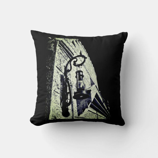 Antiquitätenlampe Kissen (Vorderseite)