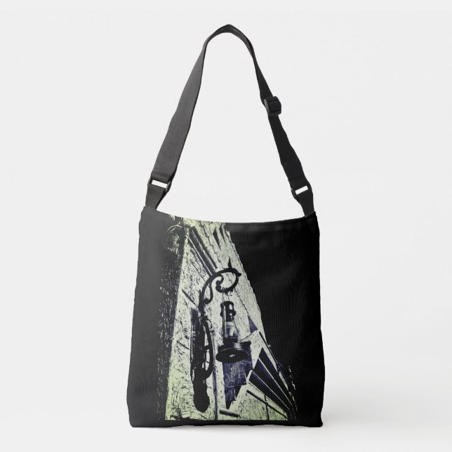 Antiquitätenlampe Metal Print Tragetaschen Mit Langen Trägern (Vorderseite)