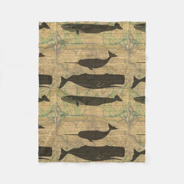 Antiquitätenleben im Wald Fleecedecke (Vorderseite)