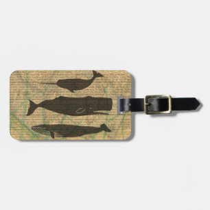 Antiquitätenleben im Wald Gepäckanhänger