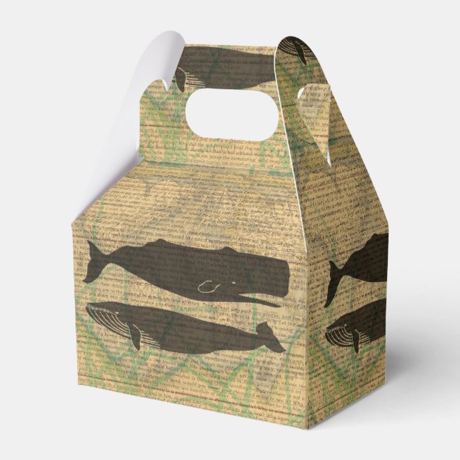 Antiquitätenleben im Wald Geschenkschachtel (Vorderseite)