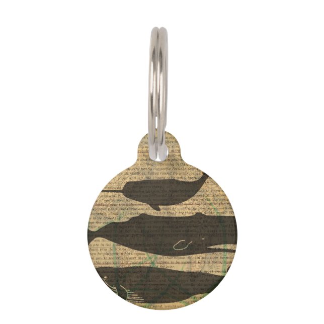 Antiquitätenleben im Wald Haustiermarke (Vorderseite)